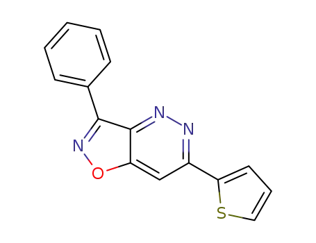 3-phenyl-6-(thiophene-2-yl)isoxazolo[4,5-c]pyridazine