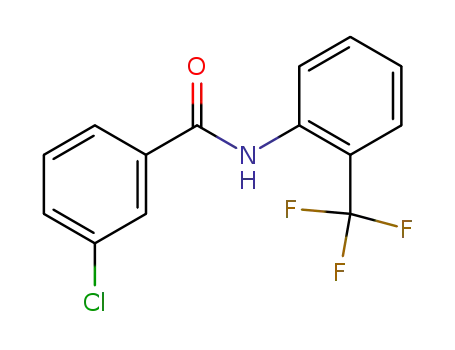 3- 클로로 -N- [2- (트리 플루오로 메틸) 페닐] 벤자 미드, 97 %