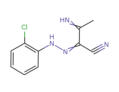 ClC<sub>6</sub>H<sub>4</sub>NHNC(CN)C(CH<sub>3</sub>)NH