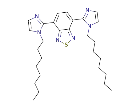4,7-bis(1-octyl-1H-imidazol-2-yl)benzo[c][1,2,5]thiadiazole