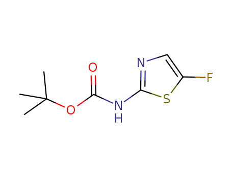 tert-butyl 5-fluorothiazol-2-ylcarbamate