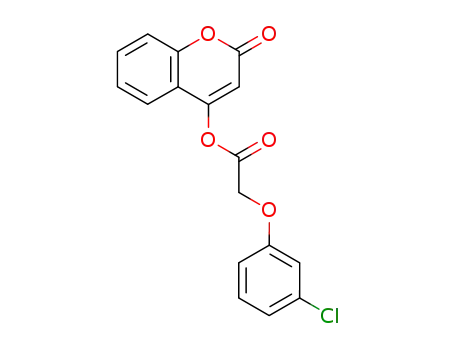 4-(3-Chlor-phenoxyacetoxy)-cumarin