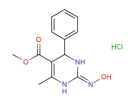(2E)-N-hydroxy-5-methoxycarbonyl-6-methyl-4-phenyl-3,4-dihydropyrimidin-2(1H)-iminium chloride