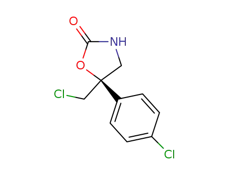 5-(chloromethyl)-5-(4-chlorophenyl)oxazolidin-2-one