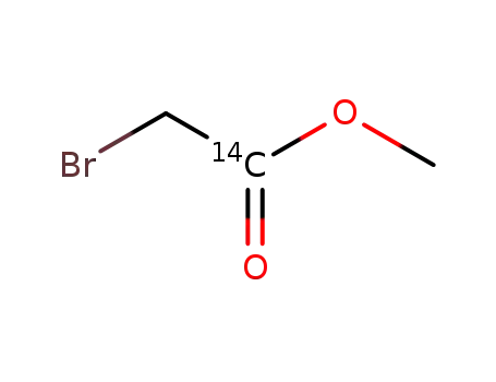 bromo-[1-<sup>14</sup><i>C</i>]acetic acid methyl ester