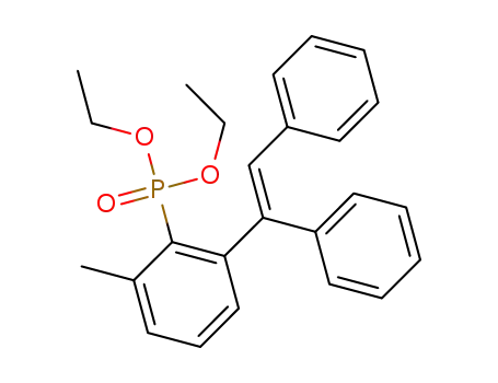 (E)-diethyl (2-(1,2-diphenylvinyl)-6-methylphenyl)phosphonate