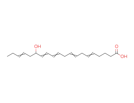 Molecular Structure of 97850-14-1 (15-hydroxy-5,8,11,13,17-eicosapentaenoic acid)