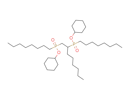 dicyclohexyl octane-1,2-diylbis(octylphosphinate)