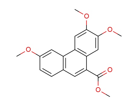 9-Phenanthrenecarboxylic acid, 3,6,7-trimethoxy-, methyl ester