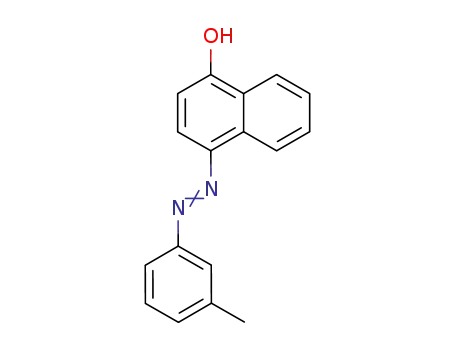 Molecular Structure of 25476-96-4 ((4E)-4-[2-(3-methylphenyl)hydrazinylidene]naphthalen-1(4H)-one)