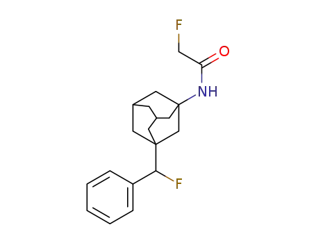 2-fluoro-N-{3-[fluoro(phenyl)methyl]-1-adamantyl}acetamide