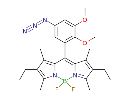 8-(5-azido-2,3-dimethoxyphenyl)-2,6-diethyl-4,4-difluoro-1,3,5,7-tetramethyl-4-bora-3a,4a-diaza-s-indacene