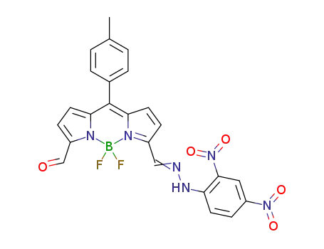 C<sub>24</sub>H<sub>17</sub>BF<sub>2</sub>N<sub>6</sub>O<sub>5</sub>