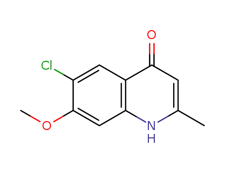 6-chloro-7-methoxy-2-methylquinolin-4(1H)-one