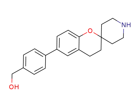(4-(spiro[chromane-2,4'-piperidin]-6-yl)phenyl)methanol