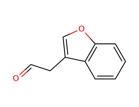 Molecular Structure of 352434-24-3 (1-BENZOFURAN-3-YLACETALDEHYDE 97)
