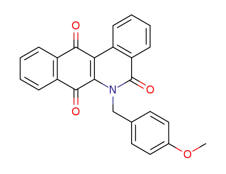 6-(4-methoxybenzyl)benzo[b]phenanthridine-5,7,12(6H)-trione