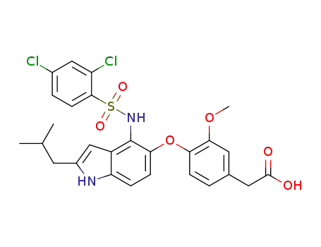 C<sub>27</sub>H<sub>26</sub>Cl<sub>2</sub>N<sub>2</sub>O<sub>6</sub>S