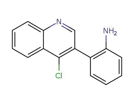 2-(4-chloroquinolin-3-yl)aniline
