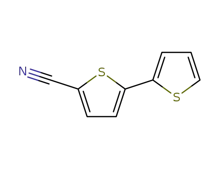 Molecular Structure of 16278-99-2 (5-(THIEN-2-YL)THIOPHENE-2-CARBONITRILE)