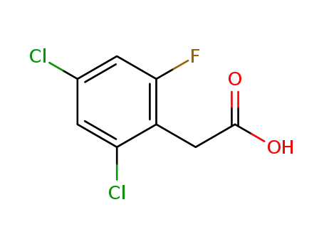 2,4-dichloro-6-fluorophenylacetic acid