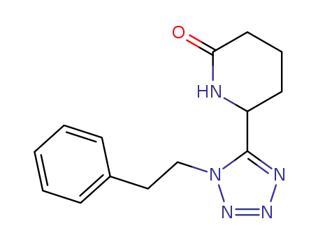 6-(1-phenethyl-1H-tetrazol-5-yl)piperidin-2-one