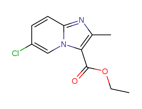 Imidazo[1,2-a]pyridine-3-carboxylic acid, 6-chloro-2-methyl-, ethyl ester