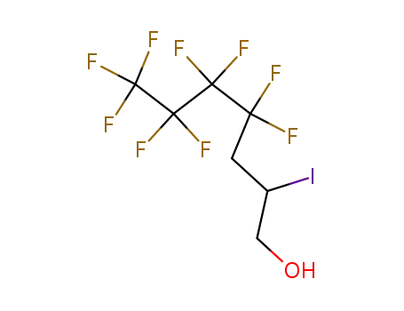 Molecular Structure of 80233-96-1 (3-NONAFLUOROBUTYL-2-IODOPROPANOL)