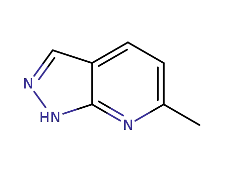 Molecular Structure of 885269-66-9 (6-Methyl-1H-pyrazolo[3,4-b]pyridine)