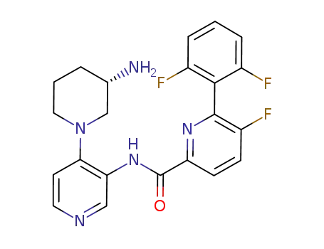 (S)-N-(4-(3-aminopiperidin-1-yl)pyridin-3-yl)-6-(2,6-difluorophenyl)-5-fluoropicolinamide