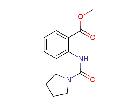벤조산, 2-[(1-피롤리디닐카르보닐)아미노]-, 메틸 에스테르(9CI)