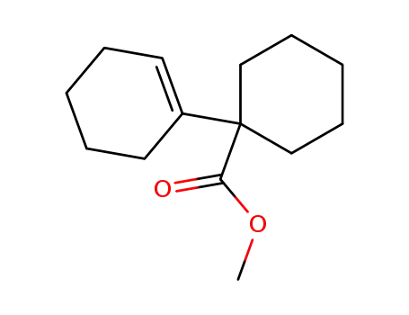 1-(1-cyclohexenyl)-1-methoxycarbonylcyclohexane