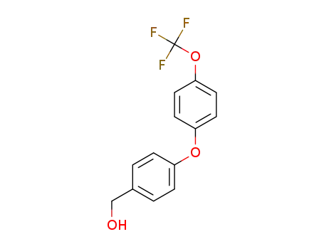 Molecular Structure of 1686102-84-0 ((4-(4-(2,2,2-trifluoroethyl)phenoxy)phenyl)methanol)