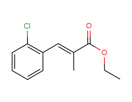 trans-ethyl-(2-chloro)-α-methylcinnamate