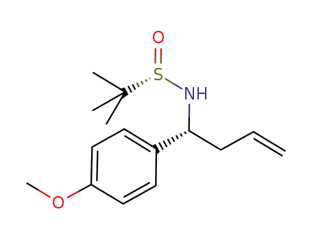 (4R,S(S))-N-(tert-butylsulfinyl)-4-(4-methoxyphenyl)but-1-en-4-amine
