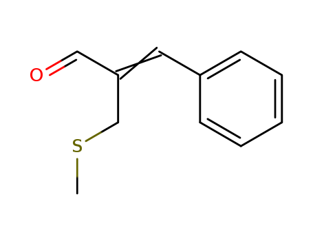 2-(Methylthiomethyl)-3-phenylpropenal 65887-08-3