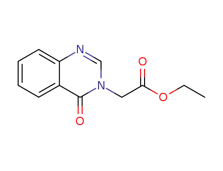 2-(4-oxo-(4H)-quinazoline-3-yl)acetate ethyl ester