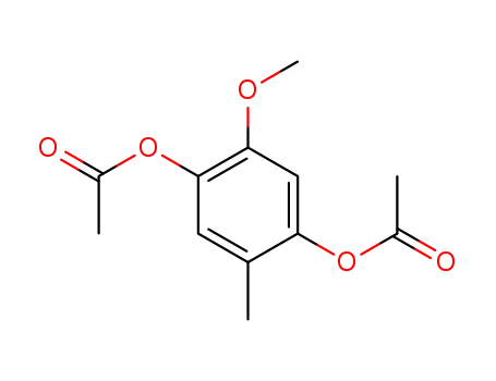 2-methoxy-5-methyl-1,4-benzenediol diacetate