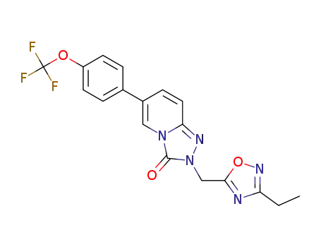 2-((3-ethyl-1,2,4-oxadiazol-5-yl)methyl)-6-(4-(trifluoromethoxy)phenyl)-[1,2,4]triazolo[4,3-a]pyridin-3(2H)-one