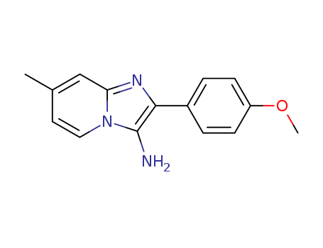 Imidazo[1,2-a]pyridin-3-amine, 2-(4-methoxyphenyl)-7-methyl-