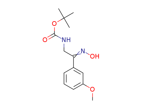 [2-HYDROXYIMINO-2-(3-METHOXY-PHENYL)-ETHYL]-CARBAMIC ACID TERT-BUTYL ESTER