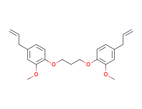 Benzene, 1,1'-[1,3-propanediylbis(oxy)]bis[2-methoxy-4-(2-propenyl)-