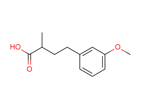 4-(3-methoxy-phenyl)-2-methyl-butyric acid