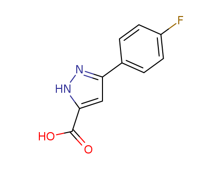 1H-Pyrazole-3-carboxylicacid, 5-(4-fluorophenyl)-