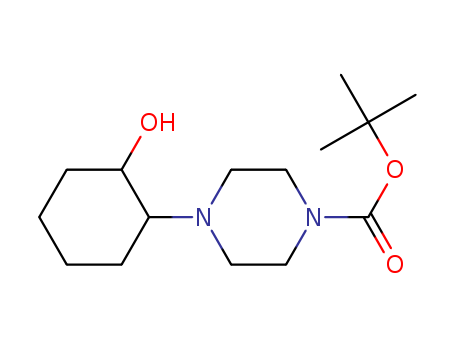 trans-tert-butyl 4-(2-hydroxycyclohexyl)piperazine-1-carboxylate