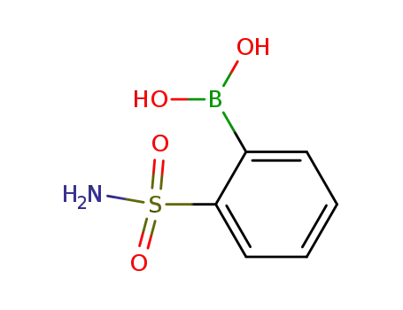 Molecular Structure of 193753-37-6 (2-Boronobenzenesulfonamide)