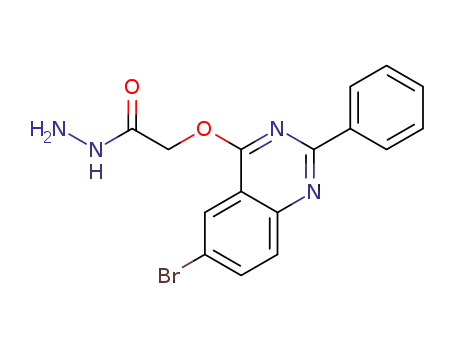 [(6-bromo-2-phenyl-4-quinazolinyl)oxy]-acetyl hydrazine