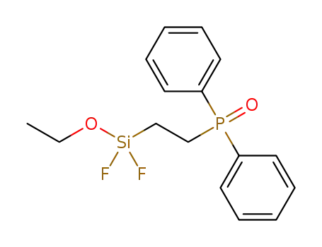 diphenyl[2-(ethoxydifluorosilyl)ethyl]phosphineoxide