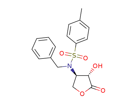 N-benzyl-N-[(3R)-((4S)-4-hydroxy-5-oxo-tetrahydrofuran-3-yl)]-4-methylbenzenesulfonamide