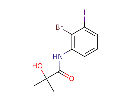 N-(2-bromo-3-iodophenyl)-2-hydroxy-2-methylpropanamide